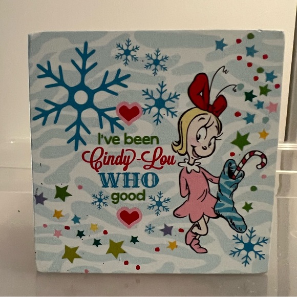 Super Cute Trio of Grinch & Friends Wooden Blocks- Set of 3- NWT - Picture 3 of 8